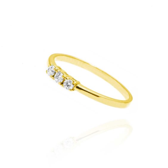 Anello Facco Donna in Oro Zircone 721984 - 721984